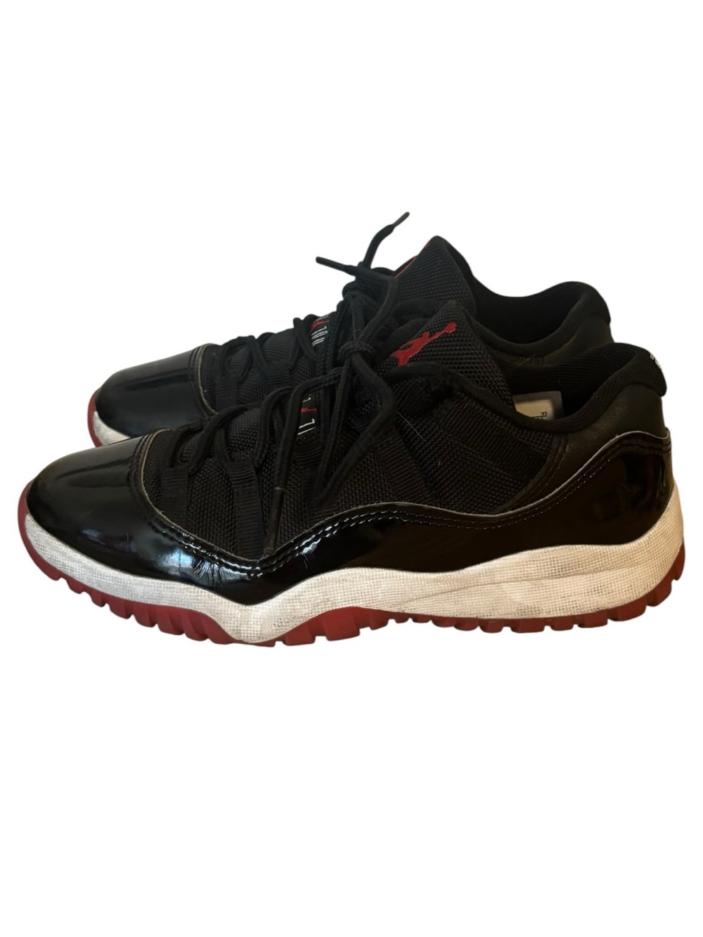 Nike Air Jordan 11 Retro Low Bred Sneakers - Picture 2 of 10